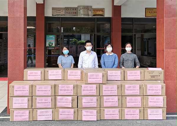靈科捐贈(zèng)政府5萬(wàn)口罩